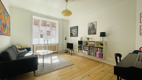 Østerbro - 2 Br - 3 People - Close Metro: Stue