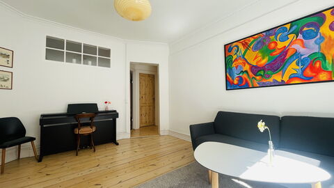 Østerbro - 2 Br - 3 People - Close Metro: Stue