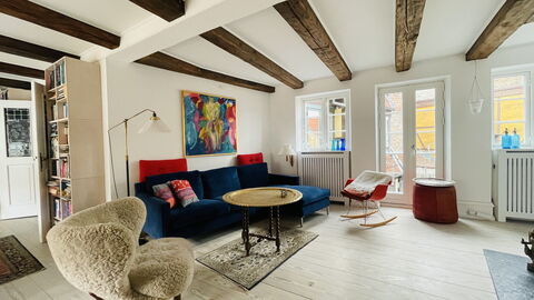 Ultimate Location - Private Roof Terrace - 2 Bedrooms - 4 People: Frokostlokale, Stue