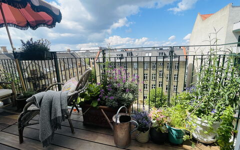 Frederiksberg - 2 Br - 5 People - Close To Tivoli: Altan / terrasse / gårdhave