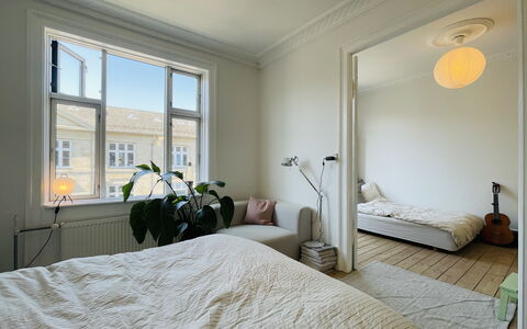 Vesterbro-2 Br - Close To Meatmarket - 4people -metro: soveværelse