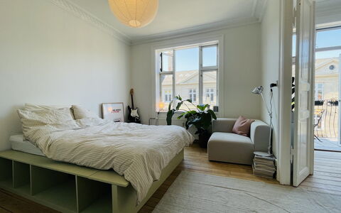 Vesterbro-2 Br - Close To Meatmarket - 4people -metro: soveværelse