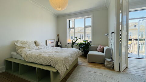 Vesterbro-2 Br - Close To Meatmarket - 4people -metro: soveværelse