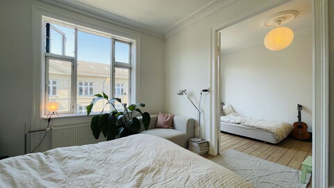 Vesterbro-2 Br - Close To Meatmarket - 4people -metro: soveværelse