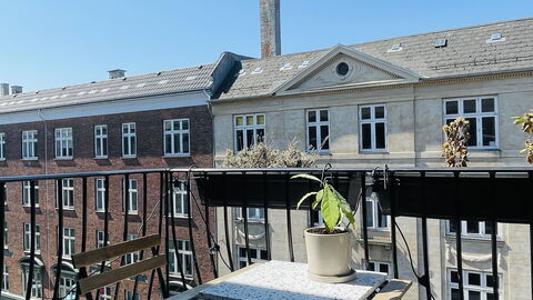 Vesterbro-2 Br - Close To Meatmarket - 4people -metro: Altan / terrasse / gårdhave