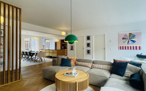 Close to Tivoli Garden -3 Br - 6 People -City Center: Stue
