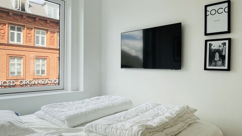 Close to Tivoli Garden -3 Br - 6 People -City Center: soveværelse