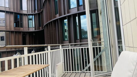 Close to Tivoli Garden -3 Br - 6 People -City Center: Altan / terrasse / gårdhave