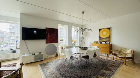 Islands Brygge - 2 Br -close To Water -4 People: Frokostlokale, Stue