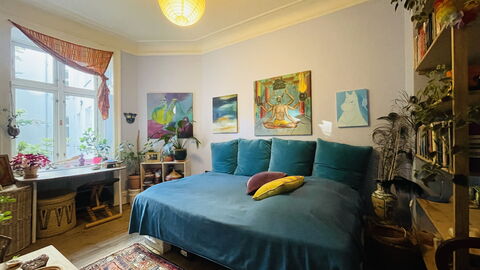 Østerbro - Good Karma - Close Metro 3 People: soveværelse