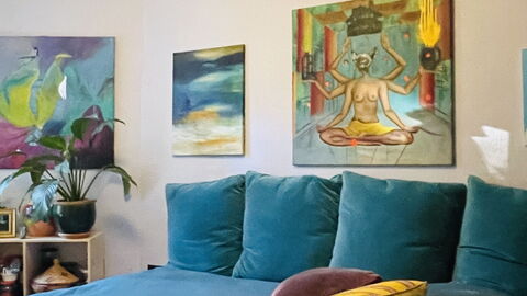 Østerbro - Good Karma - Close Metro 3 People: soveværelse