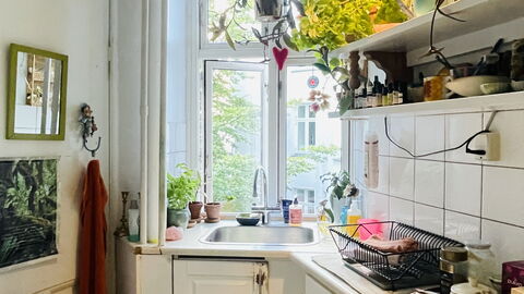 Østerbro - Good Karma - Close Metro 3 People: Køkken