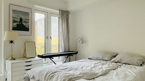 Townhouse- Nørrebro - 2 Levels - 4 People: soveværelse