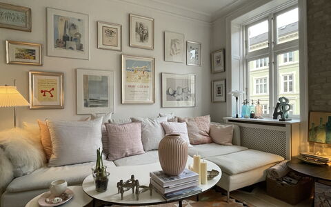 Vesterbro - 1 Br - 2people-close To Enghave Metro: Stue