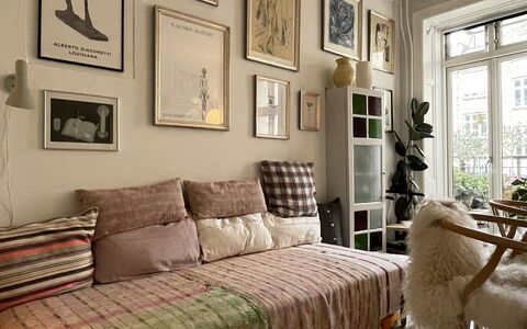 Vesterbro - 1 Br - 2people-close To Enghave Metro: Frokostlokale, soveværelse