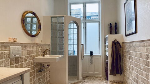 Frederiksberg -fantastic -big -1 Br -2 People: Badeværelse