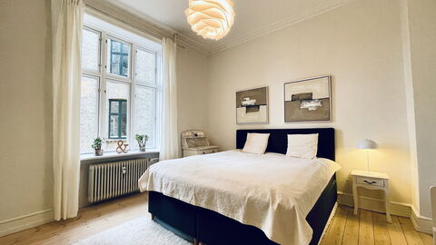 Frederiksberg -fantastic -big -1 Br -2 People: soveværelse