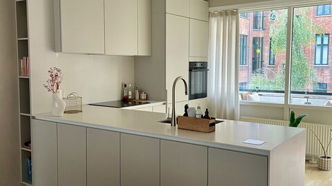 Nørrebro - 2br - 4 People - Close To Metro: Køkken