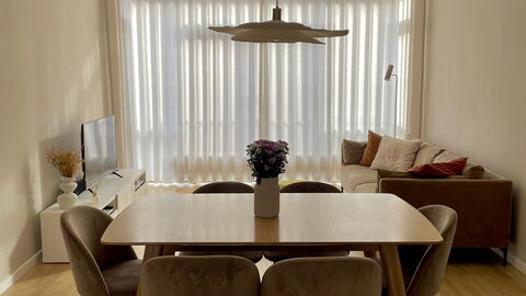 Nørrebro - 2br - 4 People - Close To Metro: Frokostlokale, Stue