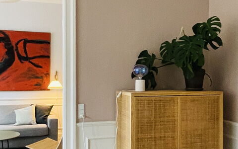 Østerbro - 3br - 6 People - Close To Metro: Frokostlokale, Stue