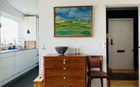 Frederiksberg - 2 Br - 4 People: Frokostlokale, Køkken