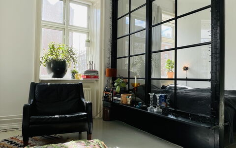 Vesterbro - 2 Br - Cozy - Metro - Tivoli -4 People: Stue