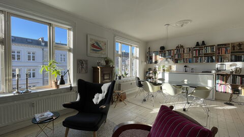 Østerbro - 1 Br - 3 People- Close To Metro: Stue