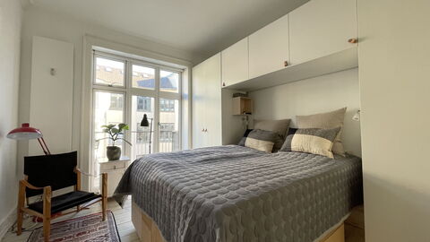 Østerbro - 1 Br - 3 People- Close To Metro: soveværelse