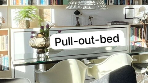 Østerbro - 1 Br - 3 People- Close To Metro: Stue