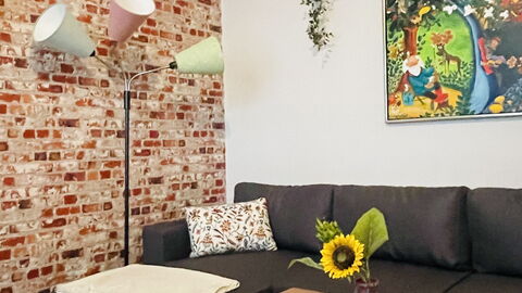 Østerbro - 4 People-1 Br - Close To Metro: Frokostlokale, Stue