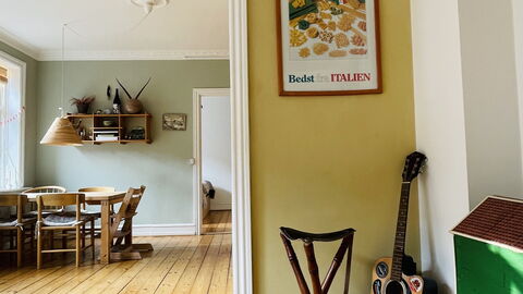 Nørrebro - 2 People - 1 Br - Close To Metro.: Frokostlokale