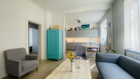 Frederiksberg - 2 Br - 4 People - Perfect For Fami: Frokostlokale, Køkken, Stue