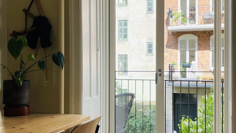 Nørrebro - Small Family - 2 Adults And Baby: Altan / terrasse / gårdhave, Stue, Udvendige