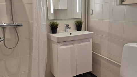 Vesterbro - 3 People - 1br - Close To Tivoli: Badeværelse