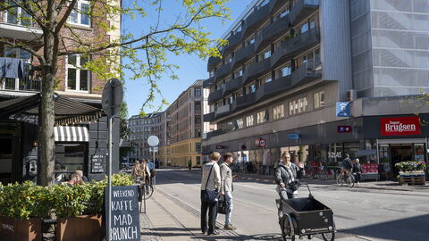 Vesterbro - 3 People - 1br - Close To Tivoli: Udvendige