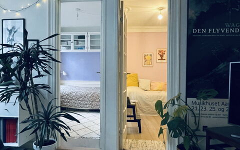 Fiolstræde - Family House On The Pedestrian Street: soveværelse