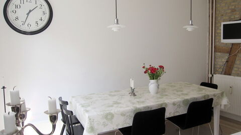 Fiolstræde - Family House On The Pedestrian Street: Frokostlokale, Køkken