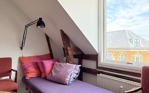 Østerbro - 2 People - 1 Br - 2 Beds - Loft: Stue