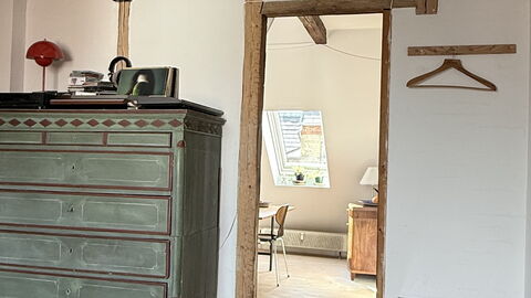 Østerbro - 2 People - 1 Br - 2 Beds - Loft: Stue