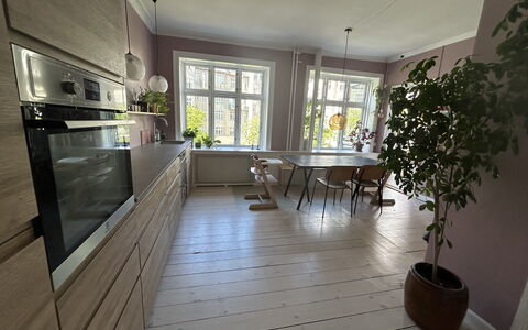 Østerbro - 2 Br - 4 People - Family: Køkken