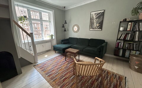 Østerbro - 2 Br - 4 People - Family: Stue