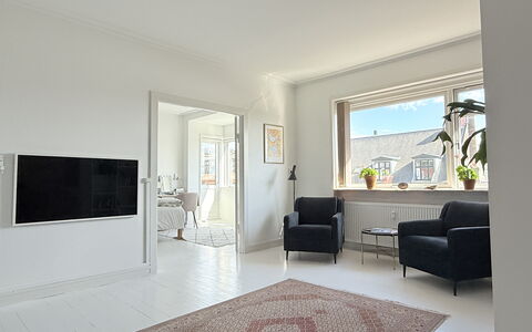 Valby - 2br - 4 People - Close To Station: Stue