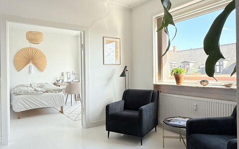 Valby - 2br - 4 People - Close To Station: Stue