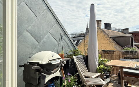 Center - Pedstrian Area - 3 Br - 5 People: Altan / terrasse / gårdhave