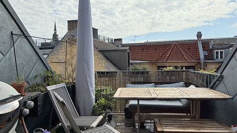 Center - Pedstrian Area - 3 Br - 5 People: Altan / terrasse / gårdhave