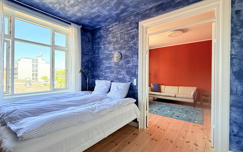 Vesterbro - 2 People - 1 Br - Close To Metro: soveværelse