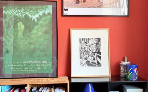 Vesterbro - 2 People - 1 Br - Close To Metro: Stue