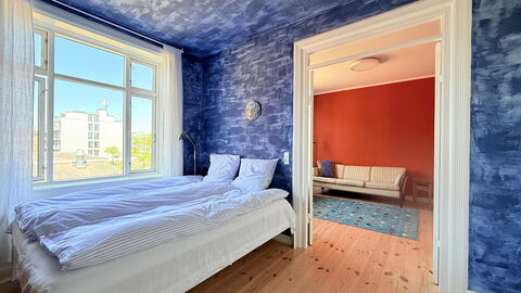 Vesterbro - 2 People - 1 Br - Close To Metro: soveværelse