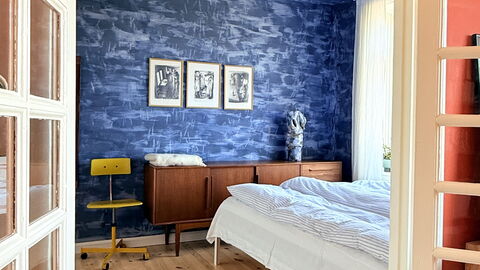 Vesterbro - 2 People - 1 Br - Close To Metro: soveværelse