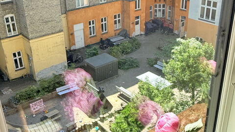 Vesterbro - 2 People - 1 Br - Close To Metro: Udendørs